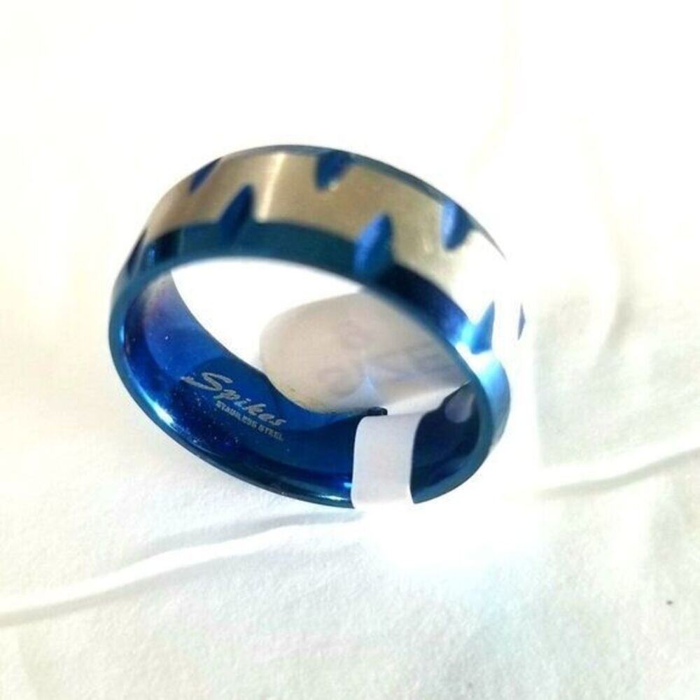 New stainless steel ring size 9